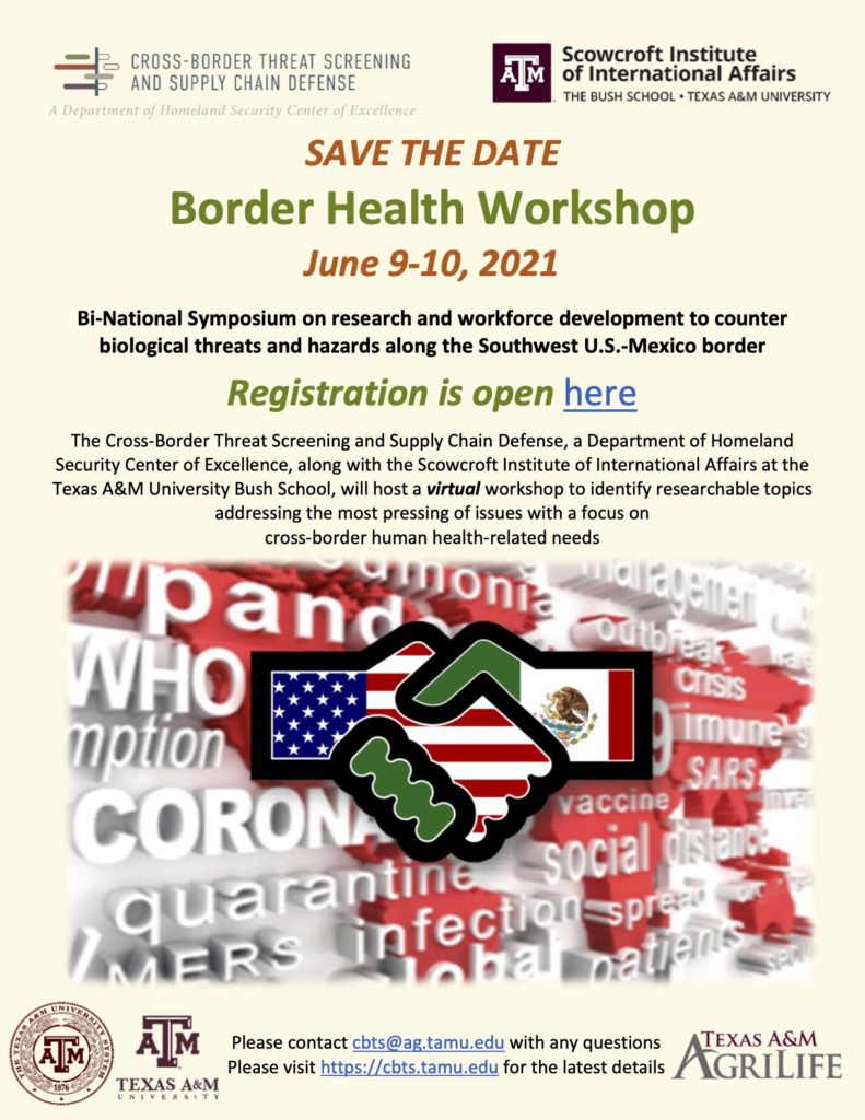 Border Health Workshop Flyer