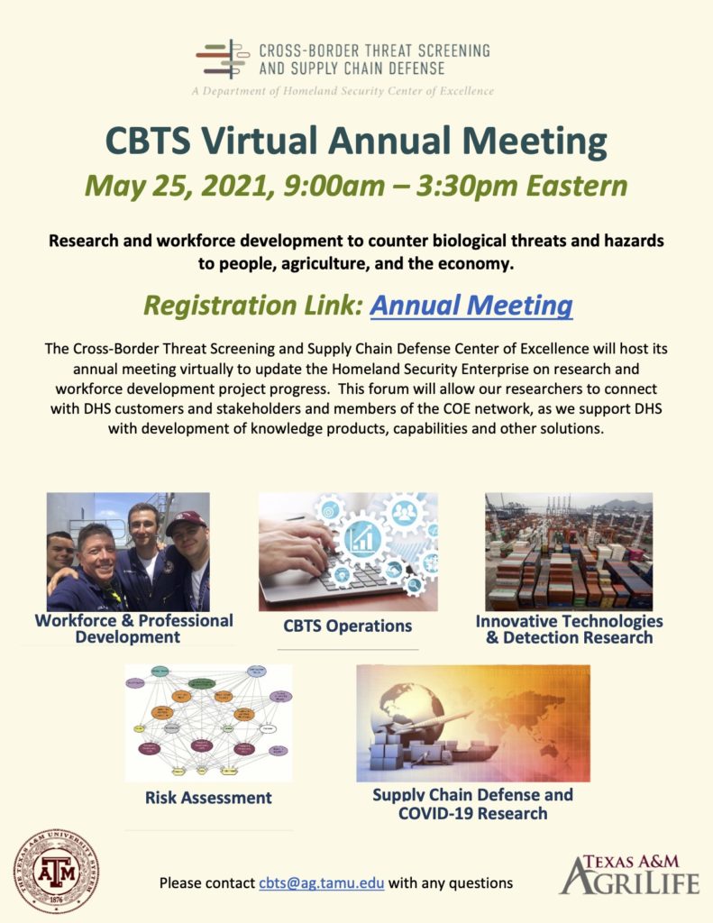 CBTS Annual Meeting Flyer